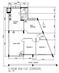 Blk 106 Chong Pang Garden (Yishun), HDB 4 Rooms #580577101